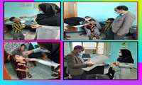 بازدید مدیر شبکه بهداشت رودان از روند واکسیناسیون 